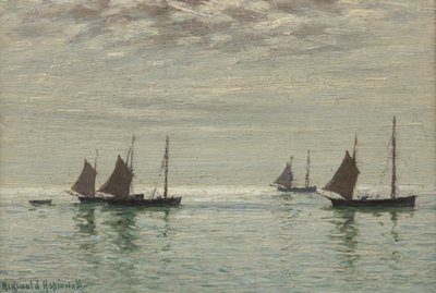 Home on the Morning Tide, c.1886 by Reginald Aspinwall